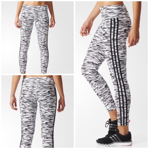 Stripe Climalite Zebra Leggings | Poshmark